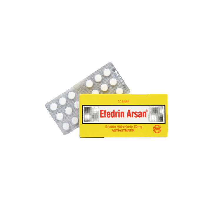 Efedrin Arsan 50 mg