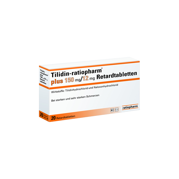 Tilidin-Rationpharm 150mg,12mg, 20 Tabletten