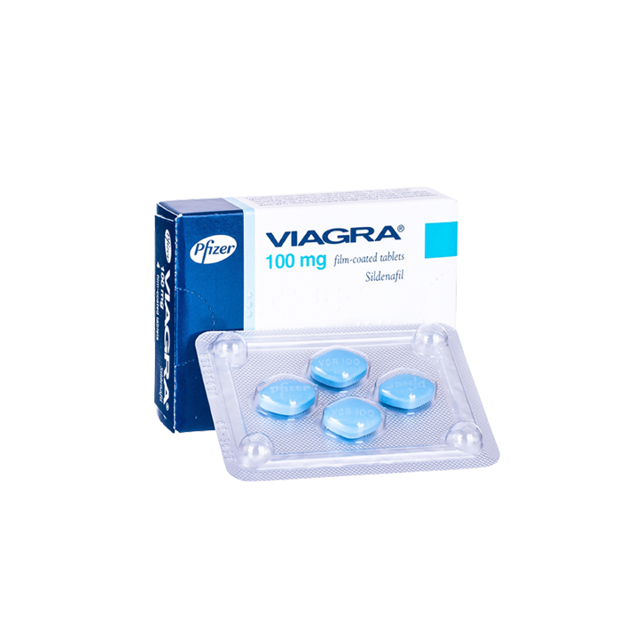 Виагра Pfizer 100 мг (4 таблетки)
