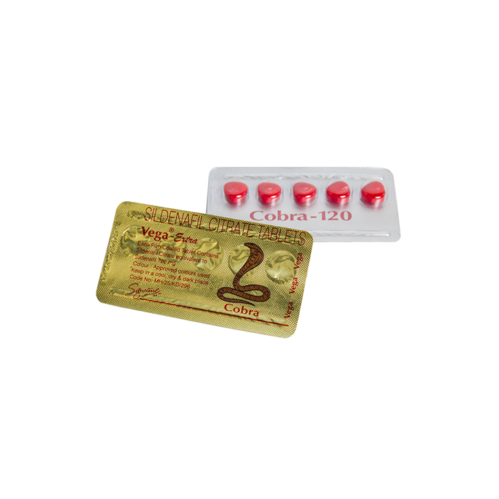 Cobra 120mg - seksuele verbeteraar (10 tabletten)