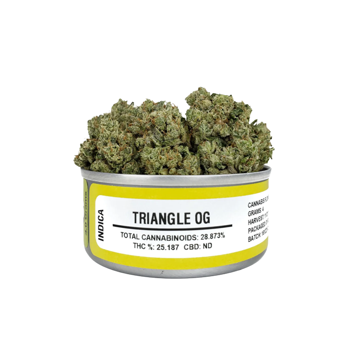 4g Weed - Triangle OG 25% THC