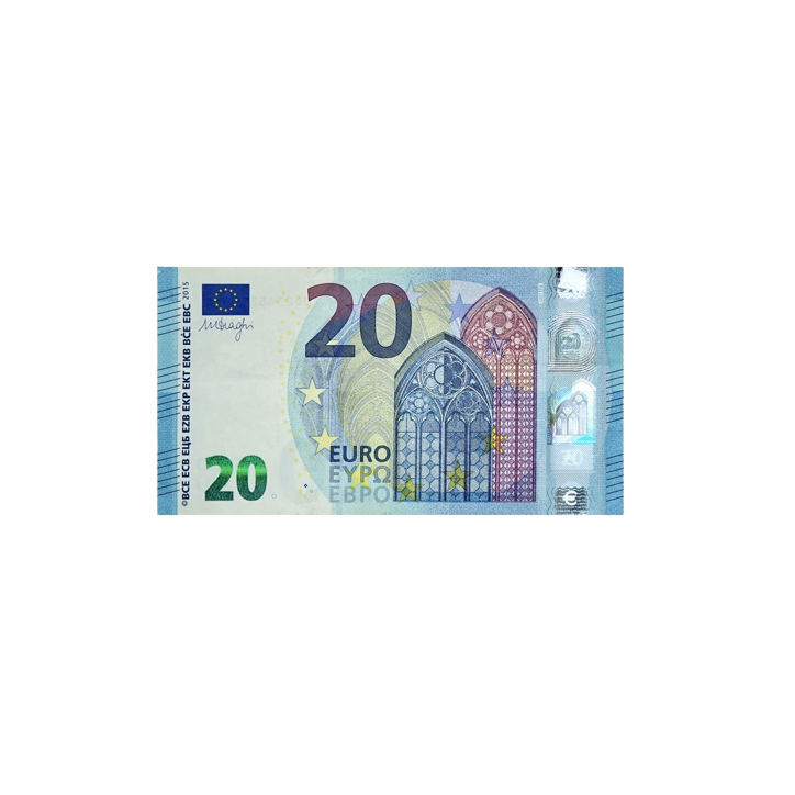 20 euros de fausse monnaie
