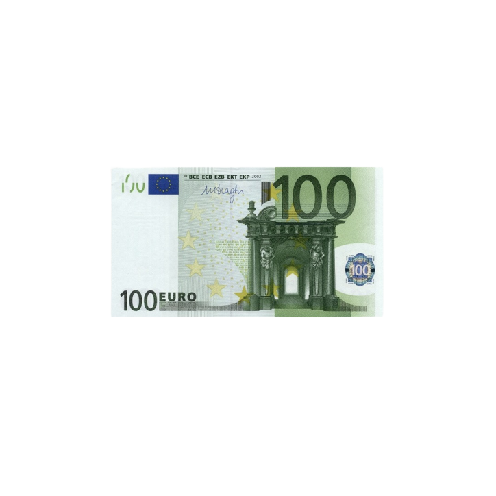фальшивые деньги достоинством 100 евро