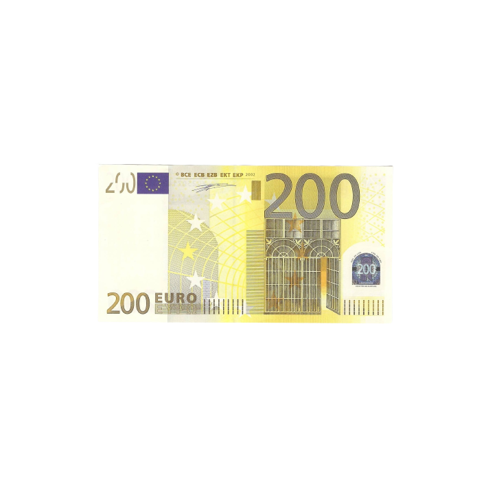 200 Euro counterfeit money