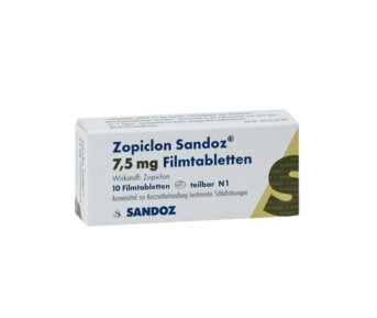 Zopiclone Sandoz 7.5mg (10 tablets)