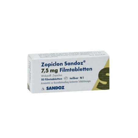 Zopiclone Sandoz 7.5mg (10 tabletten)