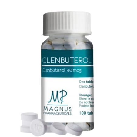 Clenbuterol, Magnus Pharmaceuticals, 40 mcg (100 comprimés)