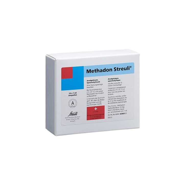 Methadone Streuli (10 ampoules x 1ml)