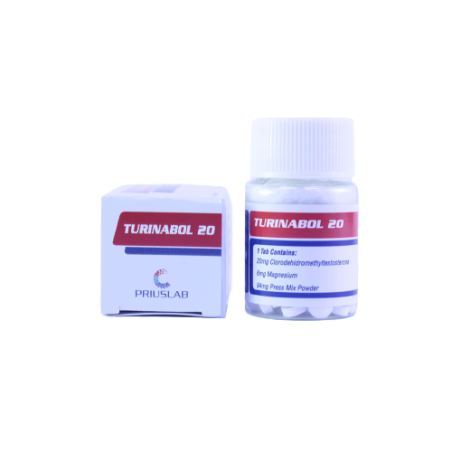 Turinabol Prius Lab 20mg (100 compresse)