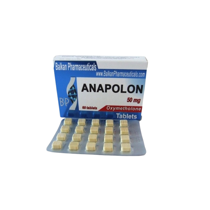 Anapolon Oxymetholone 50mg (60 tablets)