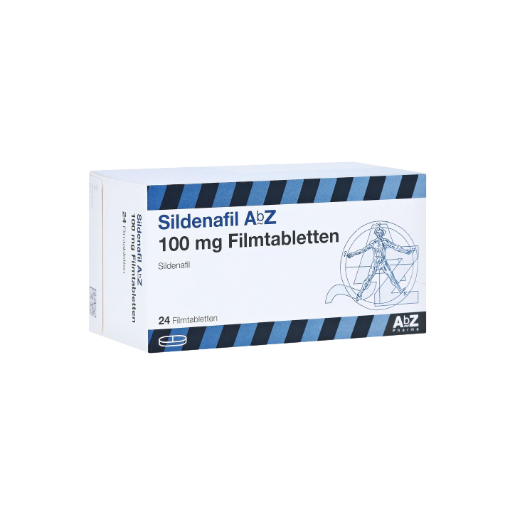 Sildenafil ABZ 100mg (24 filmomhulde tabletten)