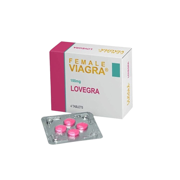 Viagra pour femmes Lovegra 100mg (4 comprimés)
