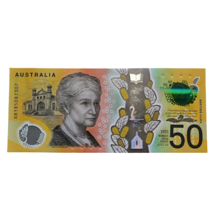 Gefälschte 50 Dollar - Falschgeld Banknote Australien