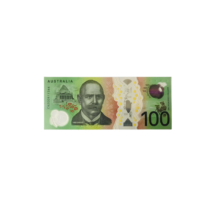 100 Australische dollar bloem - Vals bankbiljet Australië