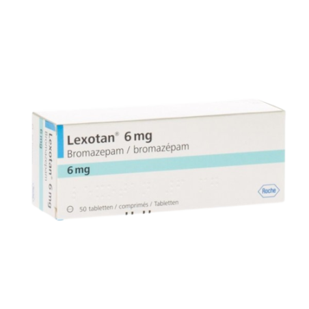 Лексотан Рош 6 мг бромазепама (50 таблеток)