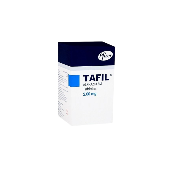 Tafil Pfizer - 2mg Alprazolam (50 tabletten)