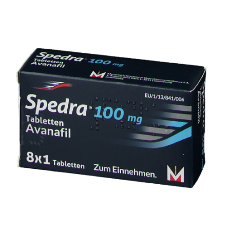 Spedra 100 mg Avanafil (8 compresse)