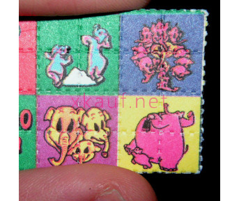 Cartoon LSD-karton