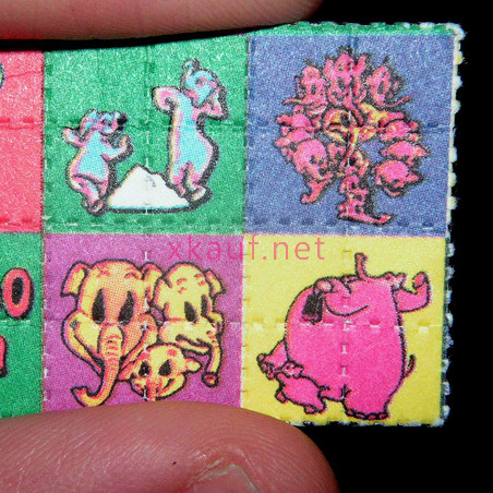 Cartoon LSD cardboards