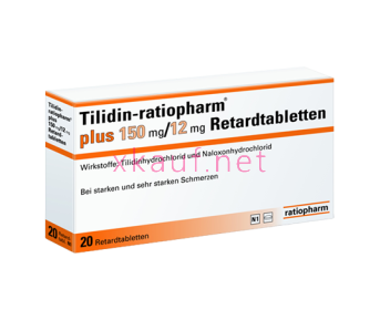 Tilidine Rationpharm 150mg,12mg, 20 tablets