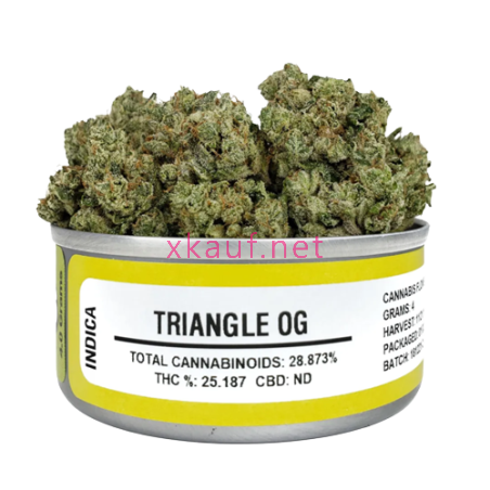 4g wiet - Triangle OG 25% THC