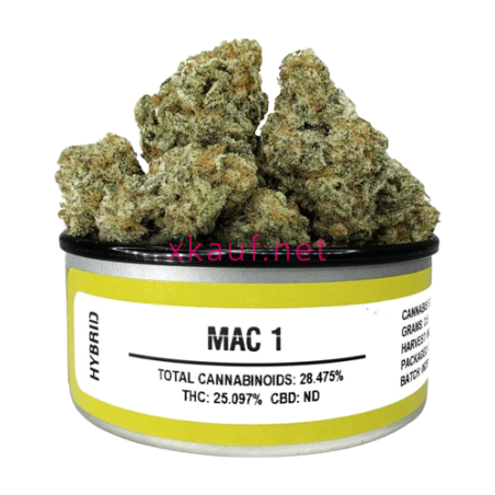 4g d'herbe - Mac 1 25% THC