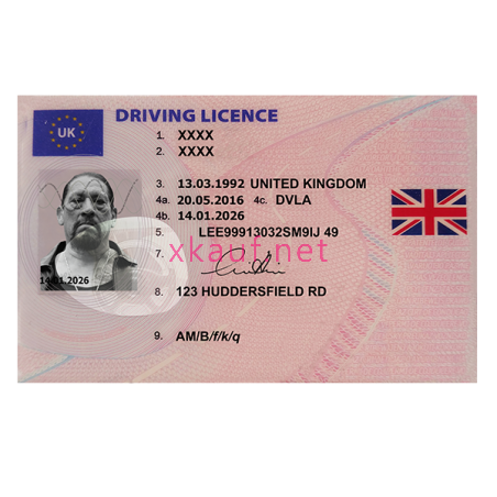 Fake driving license UK