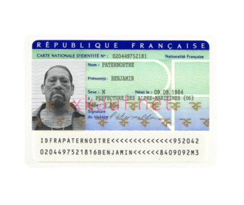 Vervalste identiteitskaart Frankrijk