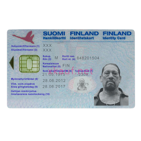 Fausse carte d'identité Finlande