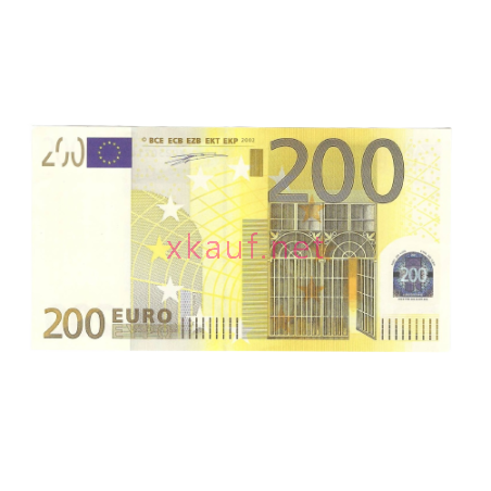 200 Euro counterfeit money
