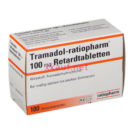 Tramadol Ratiopharm 100mg (100 tablets)