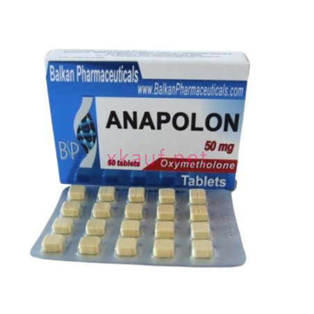 Anapolon Oxymetholone 50mg (60 Tabletten)