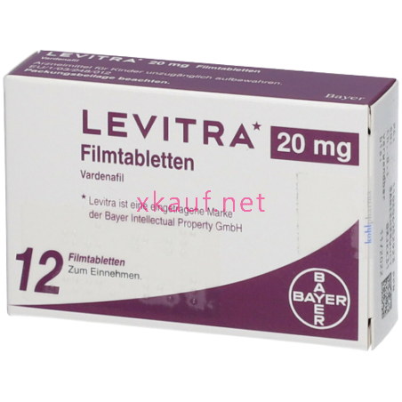 Levitra Vardenafil 20mg (12 Tabletten)