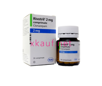 Clonazépam - Rivotril Roche 2mg (30 comprimés)