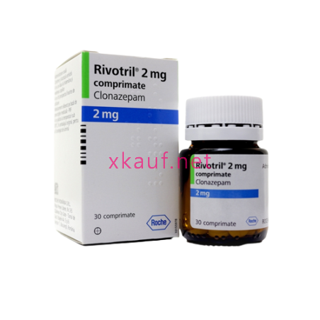 Clonazepam - Rivotril Roche 2mg (30 Tabletten)